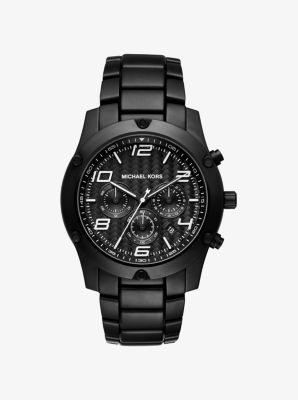 Caine Black Tone Watch Michael Kors