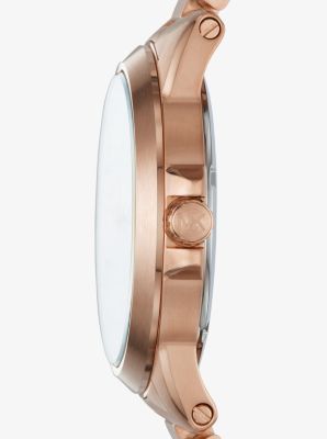 Paxton Rose Gold Tone Watch Michael Kors