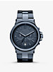 Oversized Dylan Navy-Tone Watch image number 0
