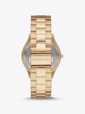 Oversized Aspyn Gold-Tone Watch