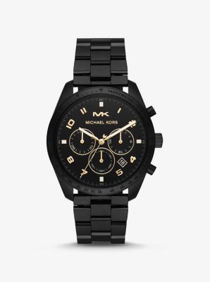 Oversized Keaton Black-Tone Watch 