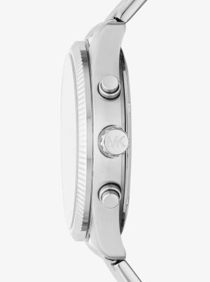 Oversized Benning Silver-Tone Watch