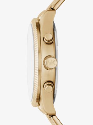 Oversized Benning Gold-Tone Watch
