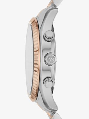 Michael kors lexington tritone on sale watch