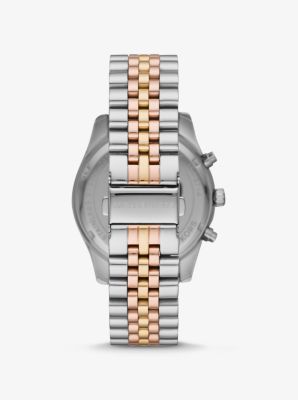 Authentic Michael Kors Watch - Rose Gold With Navy Face