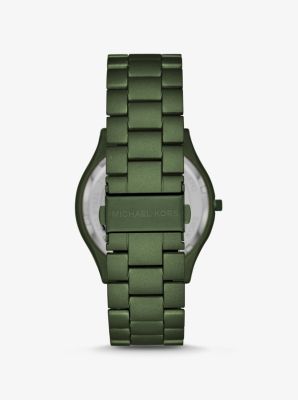 Michael kors olive clearance green watch