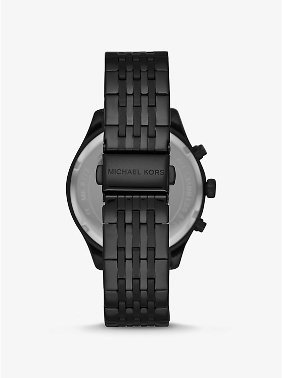 Oversized Benning Black-Tone Watch image number 2