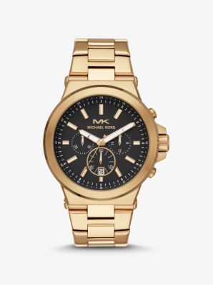 Oversized Dylan Gold-tone Watch 