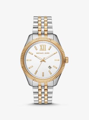 michael kors two tone watches