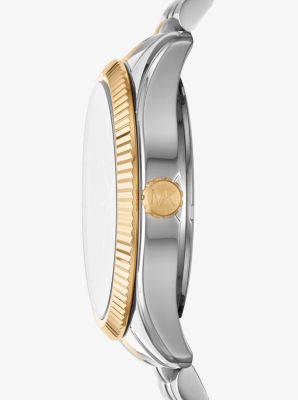 Oversized Lexington Two-Tone Watch