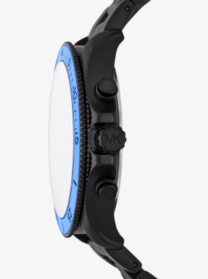 Oversized Cortlandt Sport Black-Tone Watch