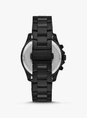 Oversized Cortlandt Sport Black-Tone Watch