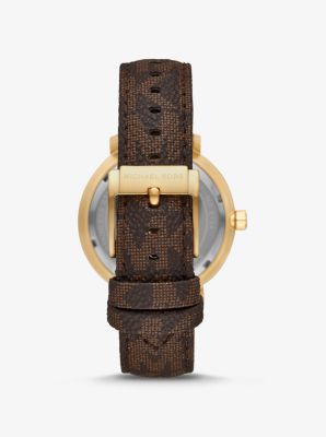 Blake Logo and Gold-Tone and Watch