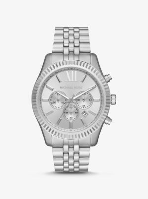 michael kors silver watch