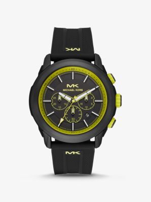 michael kors neon yellow watch