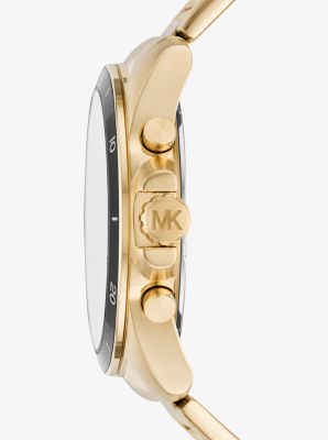 Montre Alek surdimensionnée de ton or in OR | Michael Kors