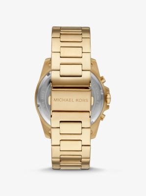 Oversized Alek Gold-Tone Watch in GOLD | Michael Kors