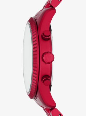 千明 Oversized Maren Silver-Tone Watch | Michael Kors [NZ]