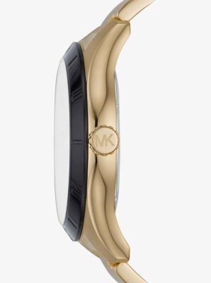 Oversized Layton Gold-Tone Watch