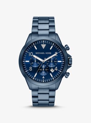 Oversized Gage Blue-Tone Watch
