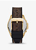 Oversized Brecken Logo and Gold-Tone Watch image number 2