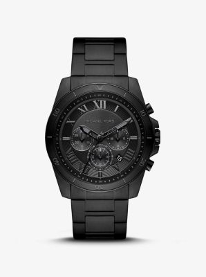 Oversized Alek Black-Tone Watch