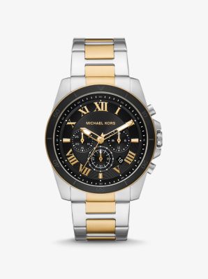 Oversized Alek Two-Tone Watch