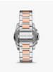 Oversized Alek Two-Tone Watch image number 2