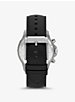 Oversized Cortlandt Leather and Two-Tone Watch image number 2