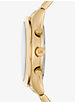 Oversized Slim Runway Gold-Tone Watch image number 1