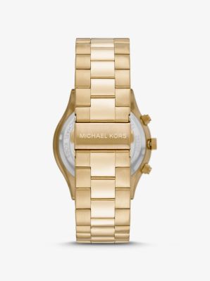 Oversized Slim Runway Gold-Tone Watch Kors Michael | Canada
