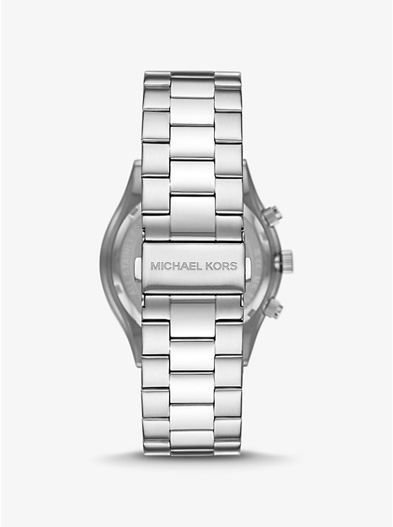 Oversized Slim Runway Silver-Tone Watch | Michael Kors