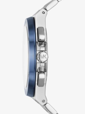 Oversized Lennox Silver-Tone Watch | Michael Kors