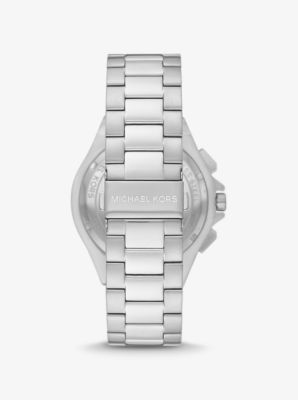 Oversized Lennox Kors Silver-Tone Watch | Michael