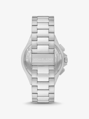 Oversized Lennox Silver-Tone Watch | Michael Kors