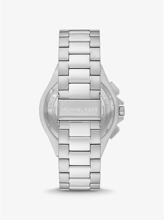 Oversized Lennox Silver-Tone Watch image number 2