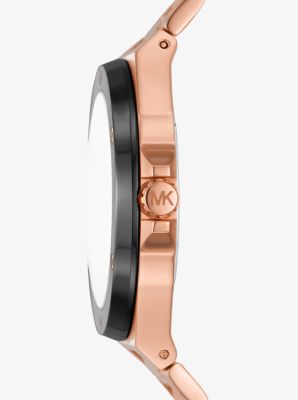 Oversized Lennox Rose Gold-Tone Watch | Michael Kors [US]