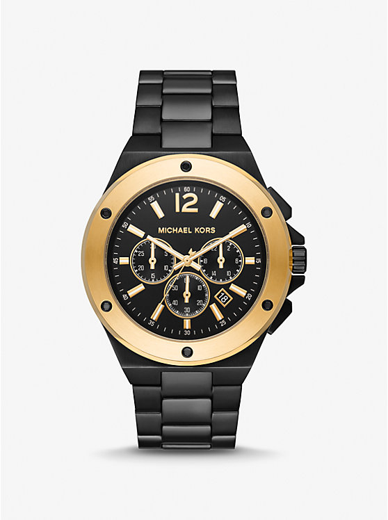 Oversized Lennox Two-Tone Watch image number 0