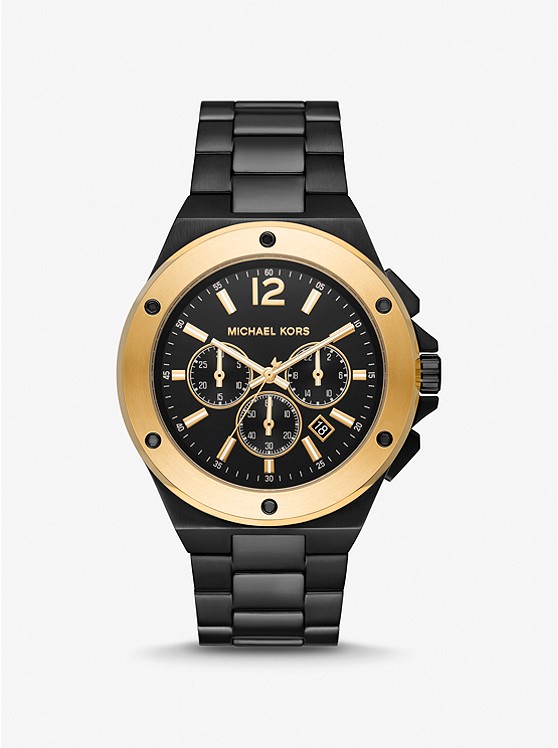michaelkors.de | Two-tone oversized Lennox watch