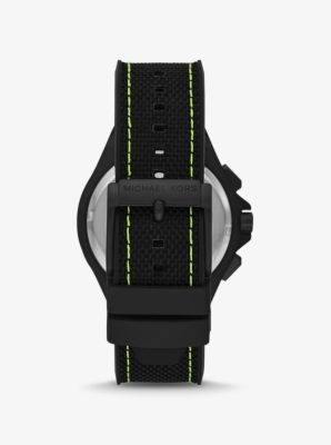 Montre Lennox surdimensionnée noire image number 1