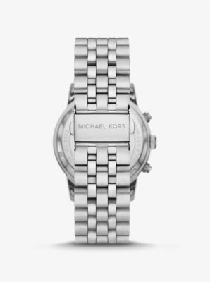Oversized Hutton Silver-Tone Watch image number 2