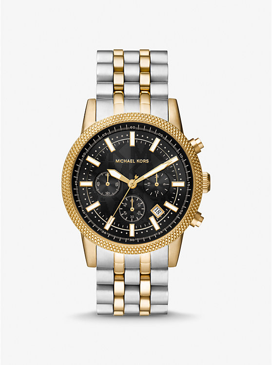 Oversized Hutton Two-Tone Watch image number 0