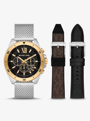 Two-Tone Runway Michael | Oversized Kors Watch