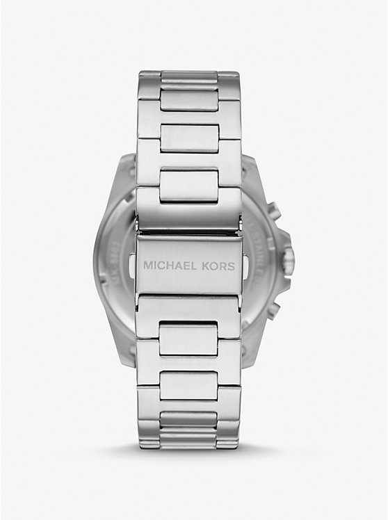Oversized Alek Silver-Tone Watch Gift Set image number 2
