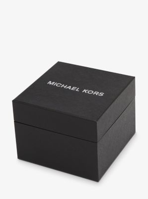Oversized Alek Silver-Tone Watch Gift Set in PLATEADO | Michael Kors
