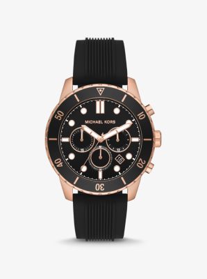 Oversized Slim Runway Rose Gold-Tone Watch