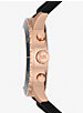 Oversized Cunningham Rose Gold-Tone and Silicone Watch image number 1