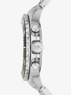 Oversized Everest Silver-Tone Watch | Michael Kors