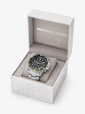 Oversized Everest Silver-Tone Watch | Michael Kors