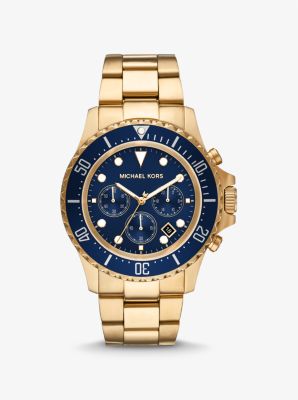 Michael kors blue store face watch mens